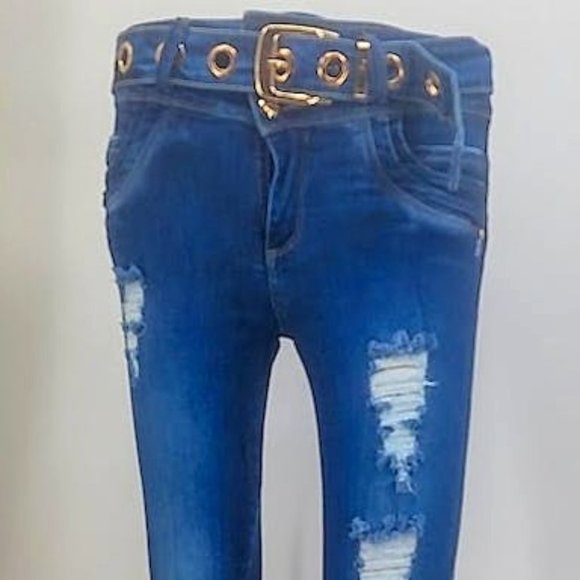 OFORI Jeans 100% Authentic Colombian Push Up Butt Lift Jeans 5/6 U.S 10 Colombia - Picture 1 of 2